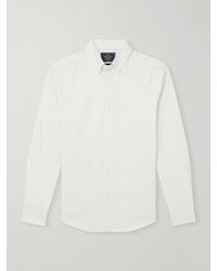 Portuguese Flannel - Montebelo Button-down Collar Cotton-poplin Shirt - Lyst
