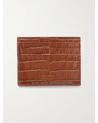 Tom Ford - Croc-effect Leather Cardholder - Lyst
