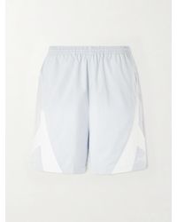 Acne Studios - Rofit Logo-Embroidered Shell Shorts - Lyst