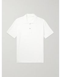 Jacquemus - Logo-jacquard Piqué Polo Shirt - Lyst