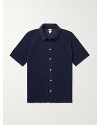 Massimo Alba - Cruiser Hemd aus Frottee aus einer Baumwollmischung - Lyst