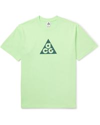 Nike - Acg Logo-print Dri-fit T-shirt - Lyst