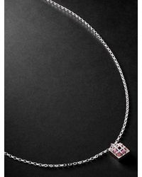 OUIE - Collana in argento sterling con tormalina Cage - Lyst