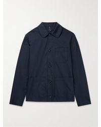 Incotex - Teknosartorial Cotton-Blend Poplin Chore Jacket - Lyst