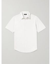 Theory - Irving Cotton-blend Shirt - Lyst
