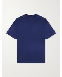 Sease - Runner Logo-print Merino Wool T-shirt - Lyst