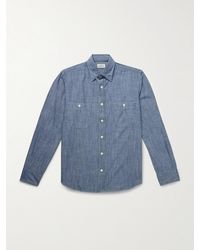 Hartford - Cotton-Chambray Shirt - Lyst