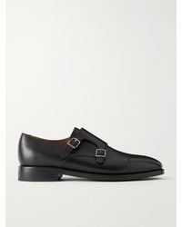 Morjas - Leather Monk-Strap Shoes - Lyst