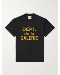 GALLERY DEPT. - T-shirt in jersey di cotone con logo - Lyst