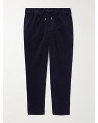 MR P. - Edwin Tapered Cotton-corduroy Drawstring Trousers - Lyst