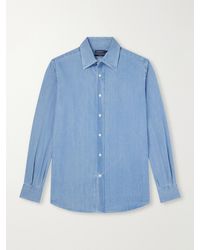 Thom Sweeney - Lecce Denim Shirt - Lyst