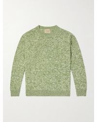 Federico Curradi - Linen And Cotton-Blend Sweater - Lyst