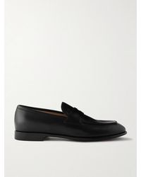 Ferragamo - Funes Leather Penny Loafers - Lyst
