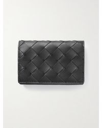 Bottega Veneta - Intrecciato Leather Bifold Cardholder - Lyst