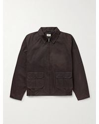 Bode - Coach Waxed-cotton Blouson Jacket - Lyst