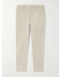 Paul Smith - Tapered Organic Cotton-blend Twill Chinos - Lyst