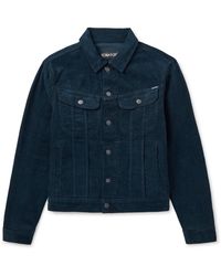Tom Ford - Slim-Fit Cotton-Blend Corduroy Jacket - Lyst