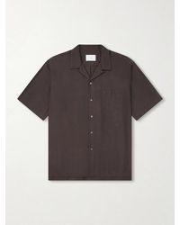 Ssstein - Convertible-Collar Oversized Twill Shirt - Lyst