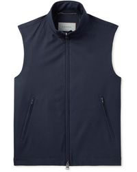 Canali - Aston Padded Shell Zip-Up Gilet - Lyst