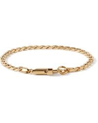 Miansai - Snap Gold Vermeil Chain Bracelet - Lyst