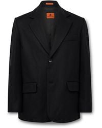Barena - Wool-Blend Felt Blazer - Lyst