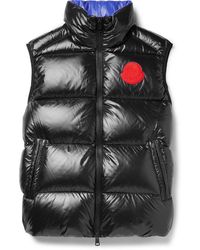 Moncler Genius - 2 Moncler 1952 Sumido Logo-appliquéd Quilted Glossed-shell Down Gilet - Lyst