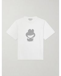 Remi Relief - Frog Printed Cotton-Jersey T-Shirt - Lyst