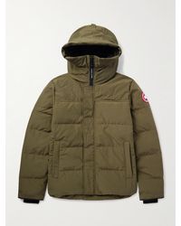 Canada Goose - Macmillan Logo-appliquéd Quilted Shell Hooded Down Parka - Lyst