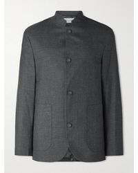 Officine Generale - Meryl Virgin Wool, Silk And Linen-Blend Jacket - Lyst