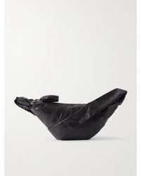 Lemaire - Croissant Small Coated-Cotton Messenger Bag - Lyst