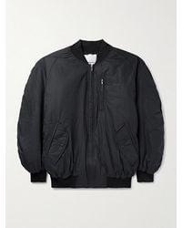 Isabel Marant - Bakya Padded Logo-Embroidered Cotton-Blend Shell Bomber Jacket - Lyst