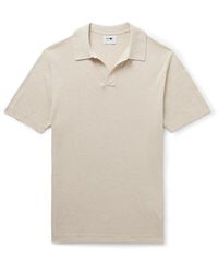 NN07 - Ryan 6311 Cotton And Linen-blend Polo Shirt - Lyst
