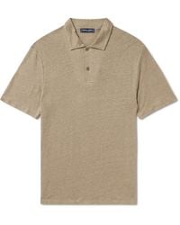Frescobol Carioca - Mello Linen Polo Shirt - Lyst