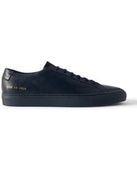 Common Projects - Achilles Premium Leather Sneakers - Lyst