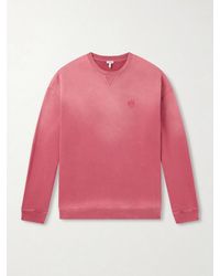 Loewe - Anagram-Embroidered Cotton-Jersey Sweatshirt - Lyst