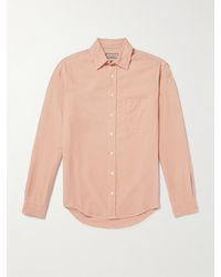 Canali - Garment-Dyed Lyocell-Twill Shirt - Lyst
