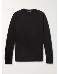 James Perse - Loopback Supima Cotton-Jersey Sweatshirt - Lyst