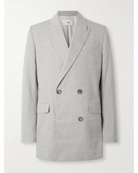 Ami Paris - Oversized Double-Breasted Wool Blazer - Lyst