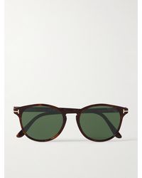 Tom Ford - Lewis Round-Frame Acetate Sunglasses - Lyst