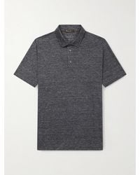Loro Piana - Linen Polo Shirt - Lyst