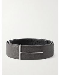 Tom Ford - 3.8Cm Full-Grain Leather Belt - Lyst