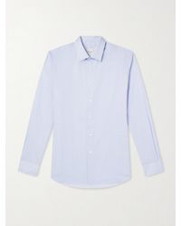 Paul Smith - Striped Cotton-Poplin Shirt - Lyst