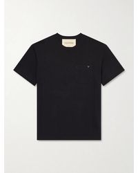 Valentino Garavani - Vgold Cotton-Jersey T-Shirt - Lyst