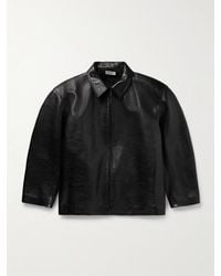 Fear Of God - Full-grain Leather Jacket - Lyst
