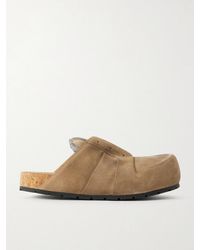 Balenciaga - Dumbo Suede Mules - Lyst