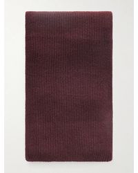 William Lockie - Ribbed Cashmere Scarf - Lyst