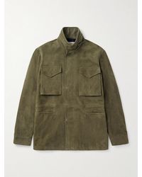 Gabriela Hearst - Darwin M64 Oversized Suede Jacket - Lyst