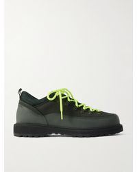 Diemme - Roccia Basso Sport Rubber And Suede-Trimmed Tech-Shell Hiking Boots - Lyst