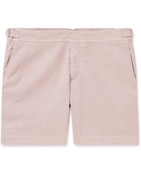 Orlebar Brown - Bulldog Straight-leg Linen And Lyocell-blend Shorts - Lyst