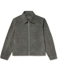 MR P. - Suede Coach Jacket - Lyst